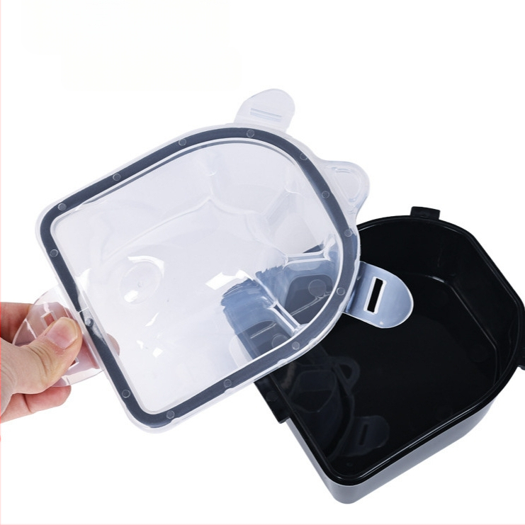 Vas de înmuiat mâinile pentru manichiură, din plastic, izolație cu încuietoare dublă, 250 g net