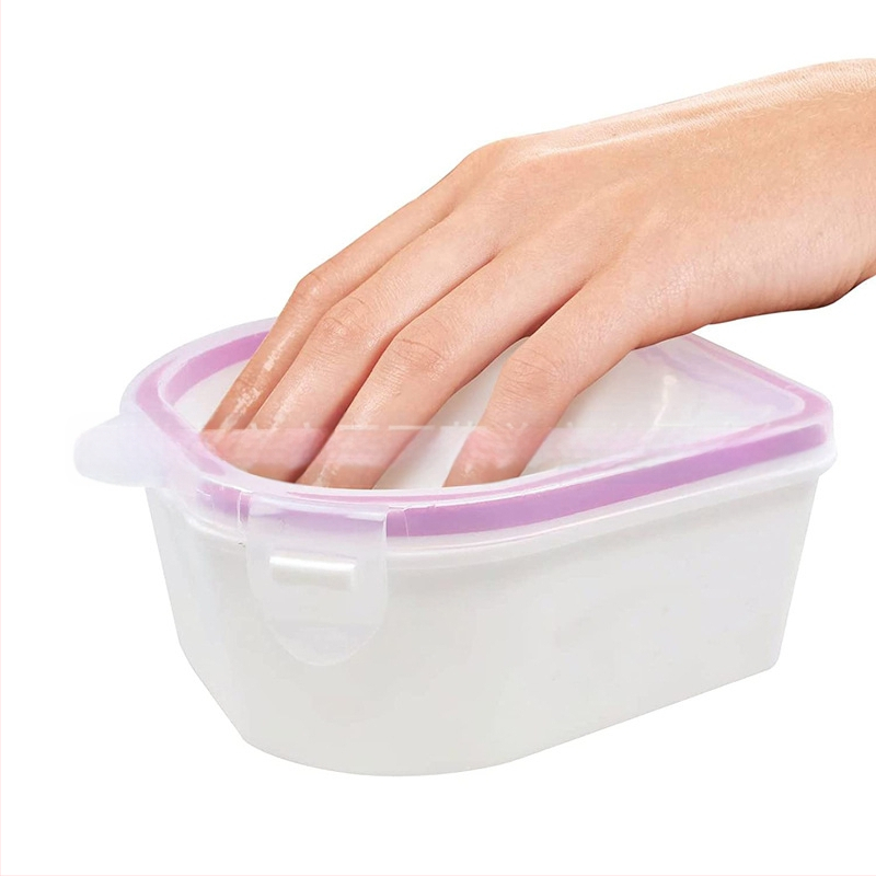 Liwei Manikiūro dviejų sluoksnių rankų dubuo rinkinys su šlifavimo plienine šepetėliu | Nagų įrankiai | Kilmės šalis: Guangzhou