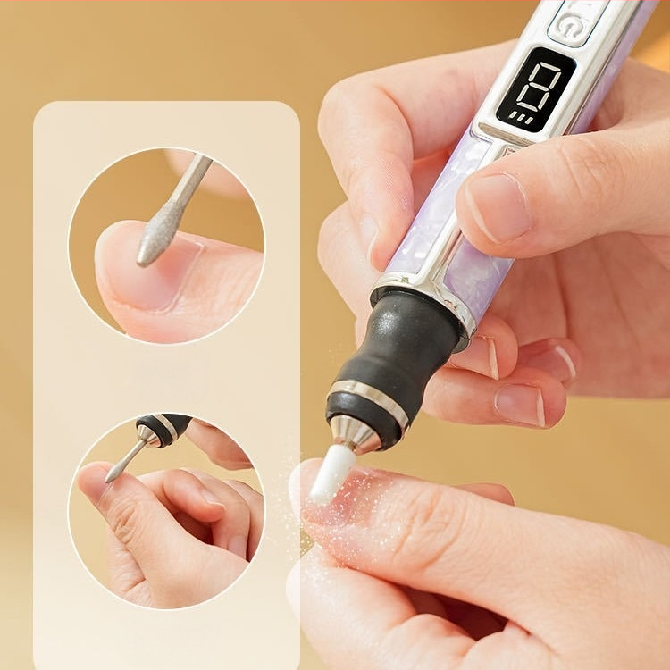 Elektriska nagu faila ar LCD displeju, modelis 2222, preces kods 2222, zīmols Aodikang