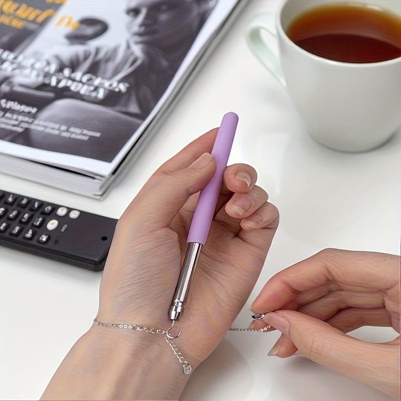 Bracelet Aid ανοξείδωτο ατσάλι – εργαλείο διευκόλυνσης φορέματος με ένα χέρι, μοντέλο Bracelet Aid, κωδ. 098751365648, Προσαρμοσμένη επεξεργασία