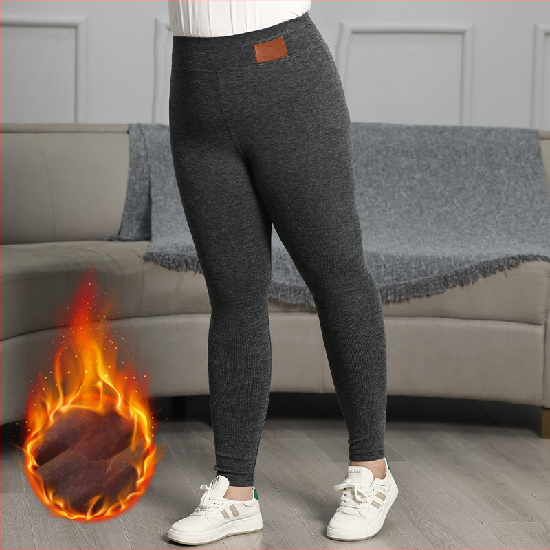 Γυναικεία κολάν με ψηλή μέση, επένδυση φλίς εσωτερικά, ζεστά και παχιά, στενή γραμμή