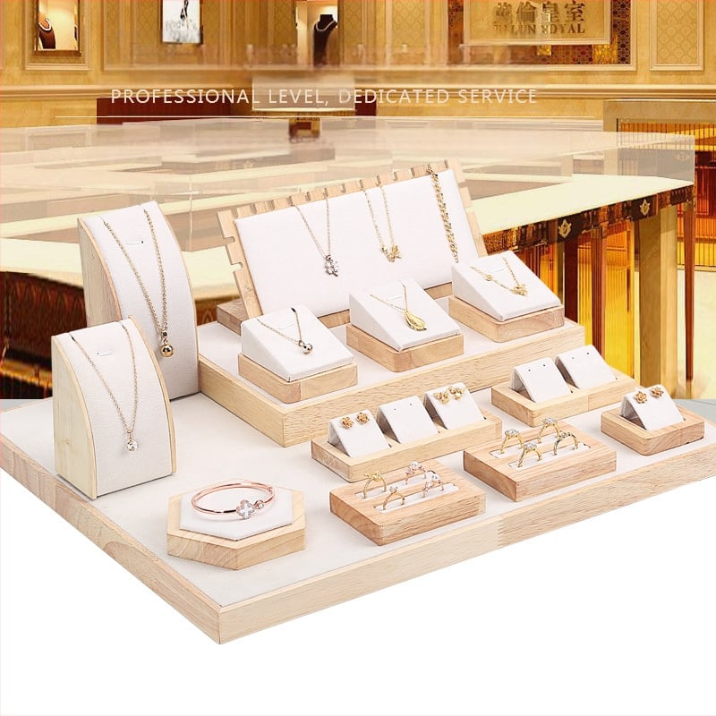 Ékszerkínáló vitrines display gyűrűknek, nyakláncoknak, fülbevalóknak és karkötőknek | Művészi stílus, 2025 tavaszi kiadás, Termékkód Thyj#Sdlznu+lznhyj#H%
