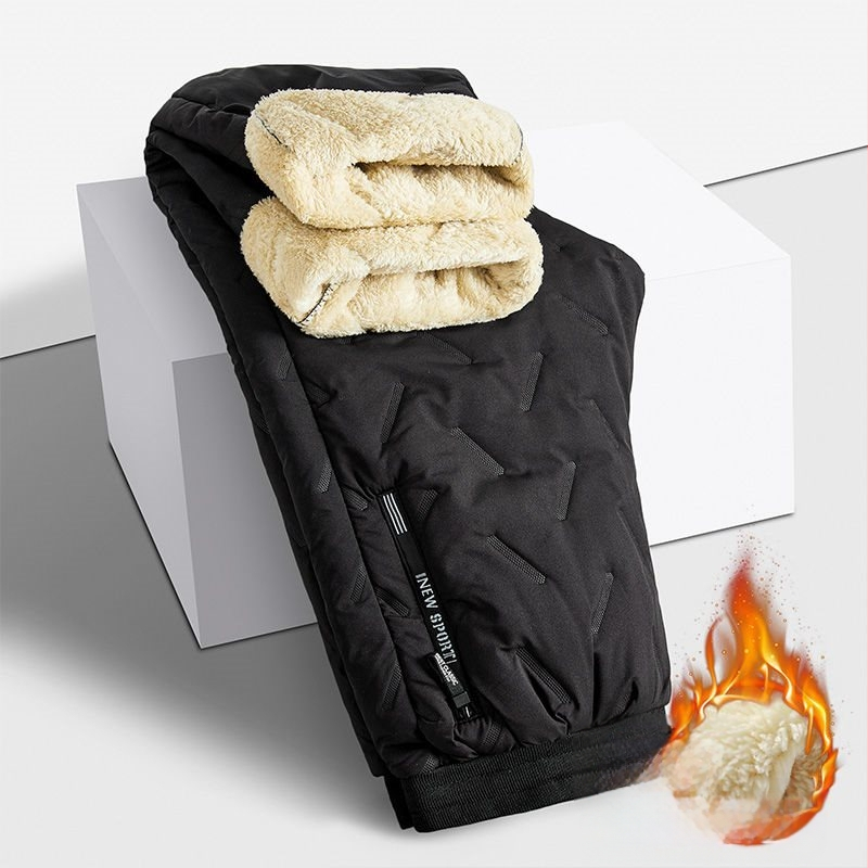 Vīriešu taisnā griezuma bikses, kokvilnas pildījums, mākslīgās ādas audums, pavasaris 2025