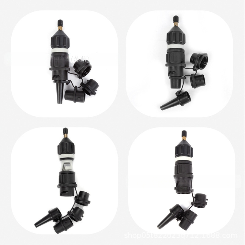 Πολυλειτουργικός προσαρμογέας βαλβίδας για φουσκωτό SUP, καγιάκ και φουσκωτό στρώμα· νάιλον κατασκευή