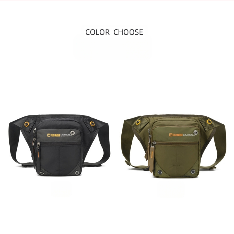 Borsetă de talie pentru bărbați, din Oxford, impermeabilă, Stil 7