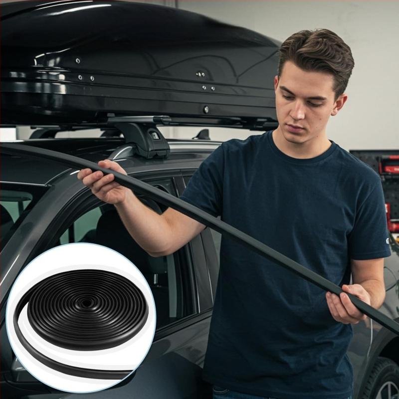 Jinqilai ανθεκτική στεγανοποιητική λωρίδα για σχάρα οροφής αυτοκινήτου, μοντέλο 19, για στεγανοποίηση σχάρας οροφής