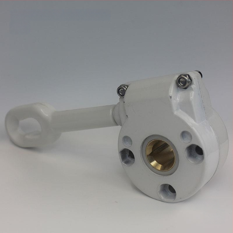 Sátoradapter – teleszkópos kézi működtetés, 11:1 forgó tengely, rézmag fehér gumírozott bevonattal, ponyva alumínium ötvözetből