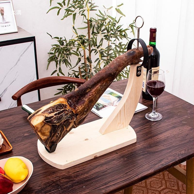 Ξύλινο επιτοίχιο ράφι για αποξήρανση ισπανικού ζαμπόν, χωρίς εγκατάσταση