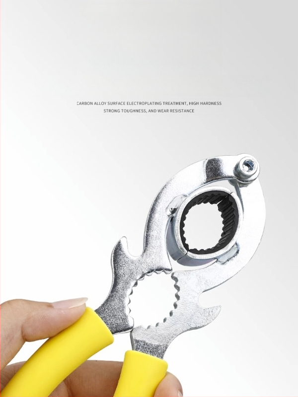 Kranes aeratora atslēga — atdalāms rīks izplūdei, Universāla apaļa cauruļu atslēga (Ogļu tērauds; Tips: soketa atslēga; Modeļa numurs: YZ735255798860; Zīmols: Cits)