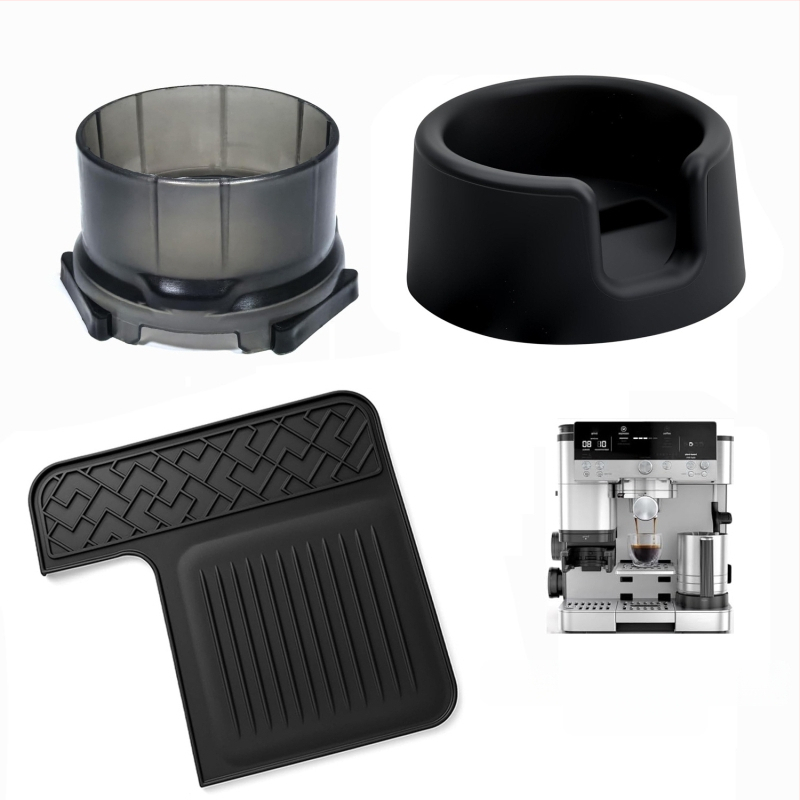 Σετ εξαρτημάτων φιλτραρίσματος καφετιέρα ES601 – βάση χειριστηρίου, δαχτυλίδι φιλτραρίσματος και επάνω αντιολισθητικό μαξιλαράκι (Μοντέλο ES601 • Φιλτράρισμα • Συσκευές φιλτραρίσματος καφέ • Αξεσουάρ)