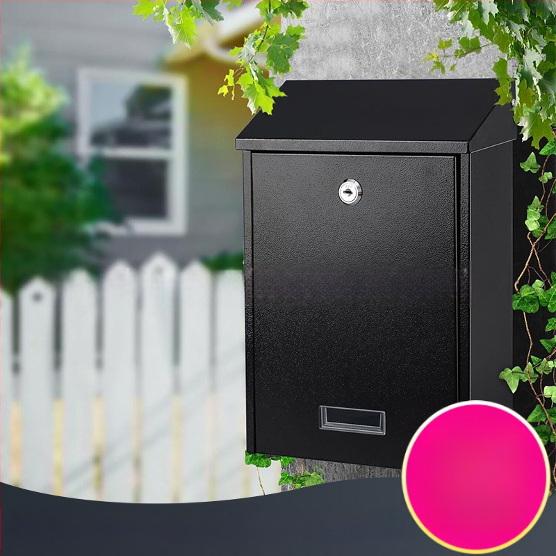 Gust GST016 Γραμματοκιβώτιο Τοίχου από Γαλβανισμένο Ατσάλι, Κλειδώνεται