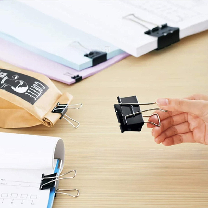 Fém papírklipszek – Dacheng, fém, 150 darabos csomag