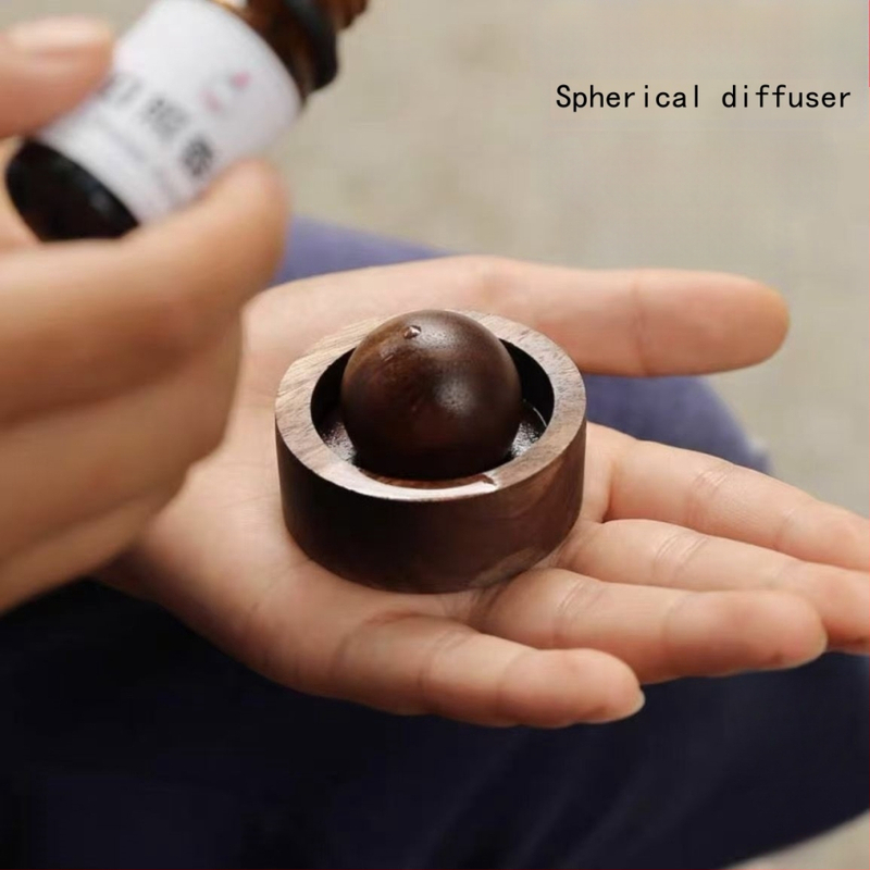 Difuzor de aromaterapie din lemn fag, marca Yifeng, difuzor din lemn, stil modern minimalist, pentru casă, dormitor și mașină