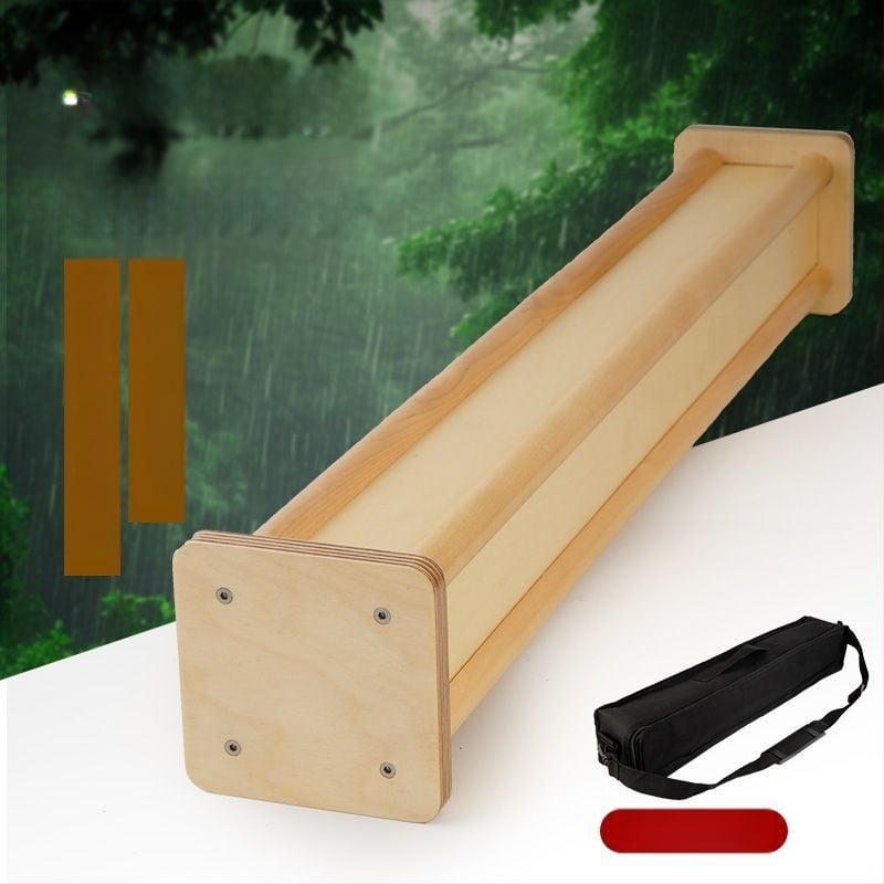 Nyírfából készült esőbot hangterápiához, jógához és meditációhoz — Márka Orange, Modell 1063