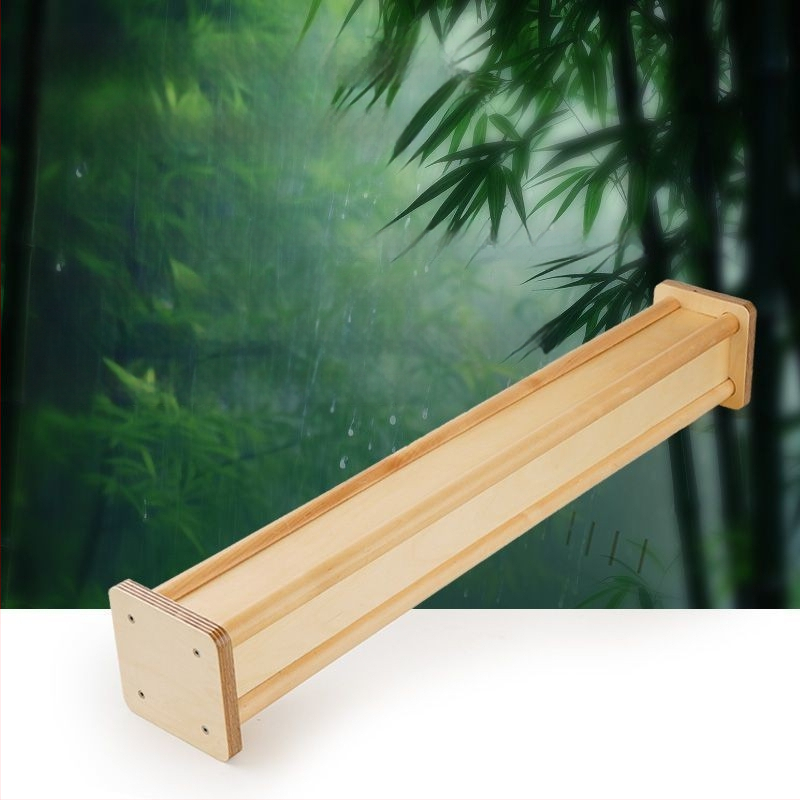 Nyírfából készült esőbot hangterápiához, jógához és meditációhoz — Márka Orange, Modell 1063