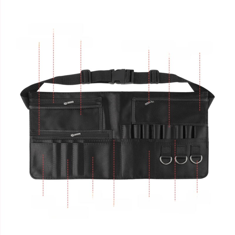 Grima otu komplekts josta somā, 20 gab., uzglabāšanas soma ar rāvējslēdzēju; Oxford auduma rokturis; matu garums 24,5 cm; kopējais garums 24,5 cm