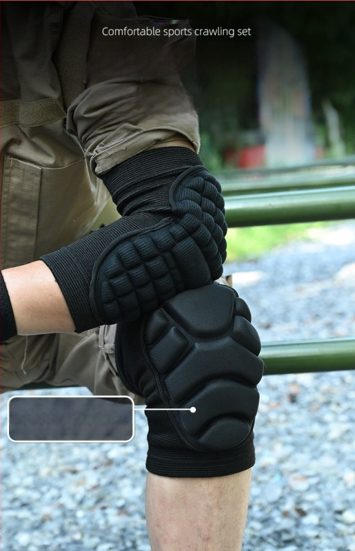 Προστατευτικά γονάτων και αγκών για τακτική εκπαίδευση, πολυεστερική ίνα, ενήλικες, μπατμίντον, προστασία γόνατος και αγκώνα