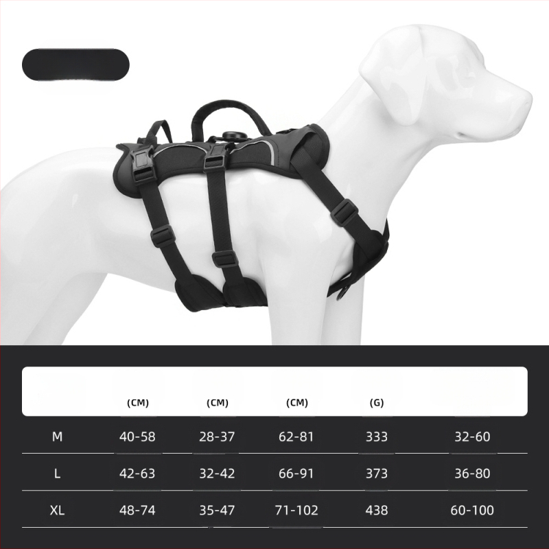 Θωρακικός ιμάντας σκύλου — Oxford ύφασμα, μοντέλο F5011, μη επεκτειόμενος ιμάντας, προέλευση Zhejiang