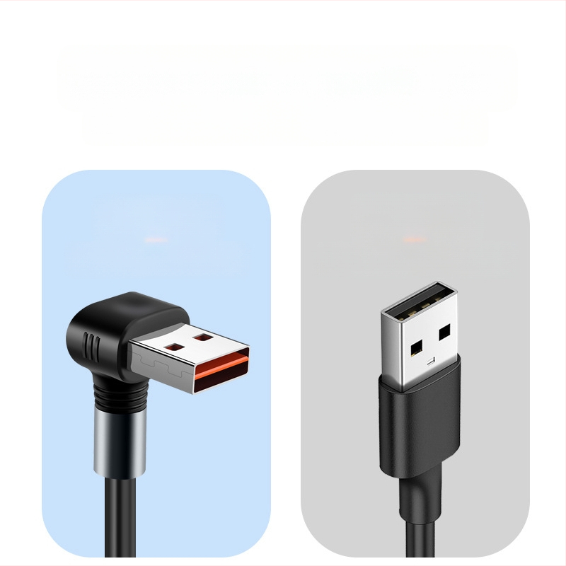 3D γωνιώδες καλώδιο αυτοκινήτου με 3D γωνία και разтеглящ механизъм για Apple iPhone 15 Type-C, Lightning & Type-C, 100W γρήγορη φόρτιση, χαλκός πυρήνας, σιλικόνη