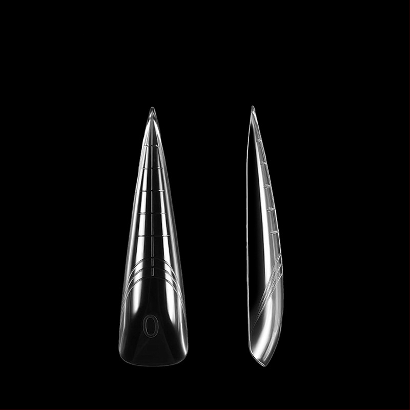 Κρυστάλλινο μοντέλο επέκτασης νυχιών Νο. 50 — Πλαστικό, φόρμα τέχνης νυχιών