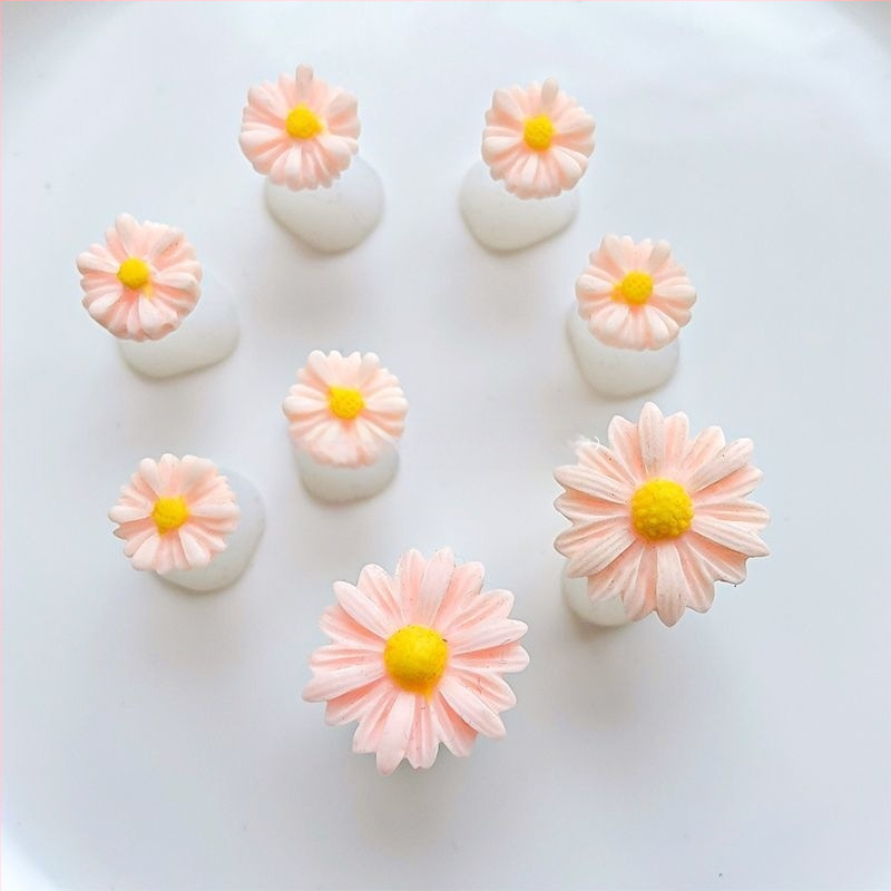 Kāju pirkstu atdalītājs nagu mākslai ar silikona pērlītēm