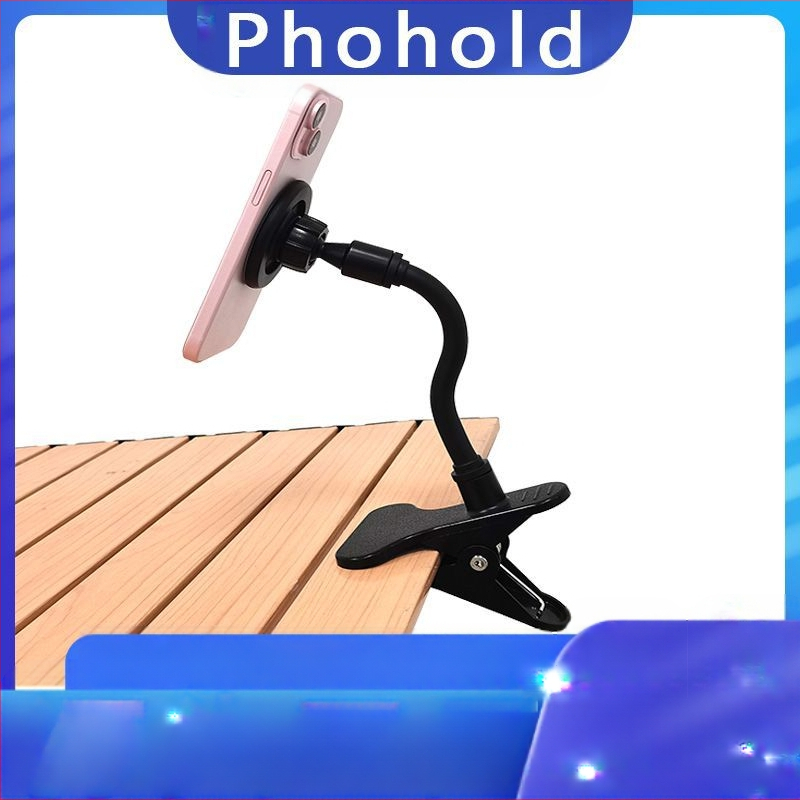 Επιτραπέζιο μαγνητικό στήριγμα τηλεφώνου με περιστροφή 360°, καθολικό, προσαρμόσιμο (κατασκευή από κράμα μαγνησίου-αλουμινίου)