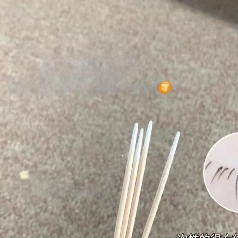 Jednokratne štapiće od pamuka s uskim, finim vrhom – za ljepotu, tetoviranje, šminku i konturu očiju