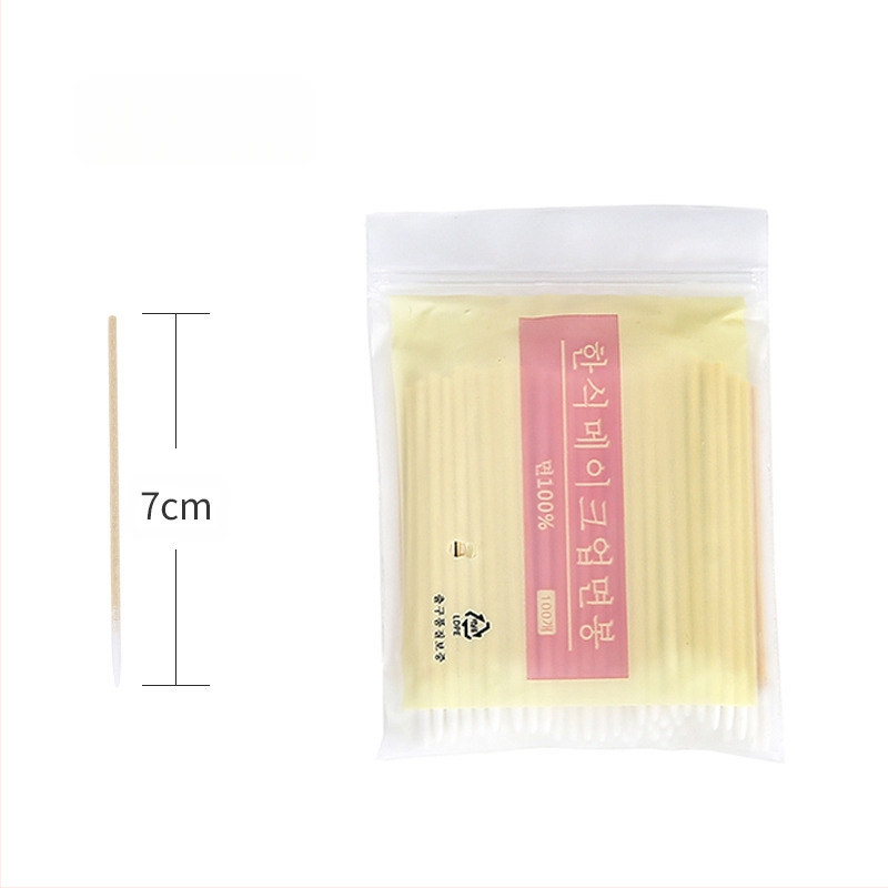 Jednokratne štapiće od pamuka s uskim, finim vrhom – za ljepotu, tetoviranje, šminku i konturu očiju