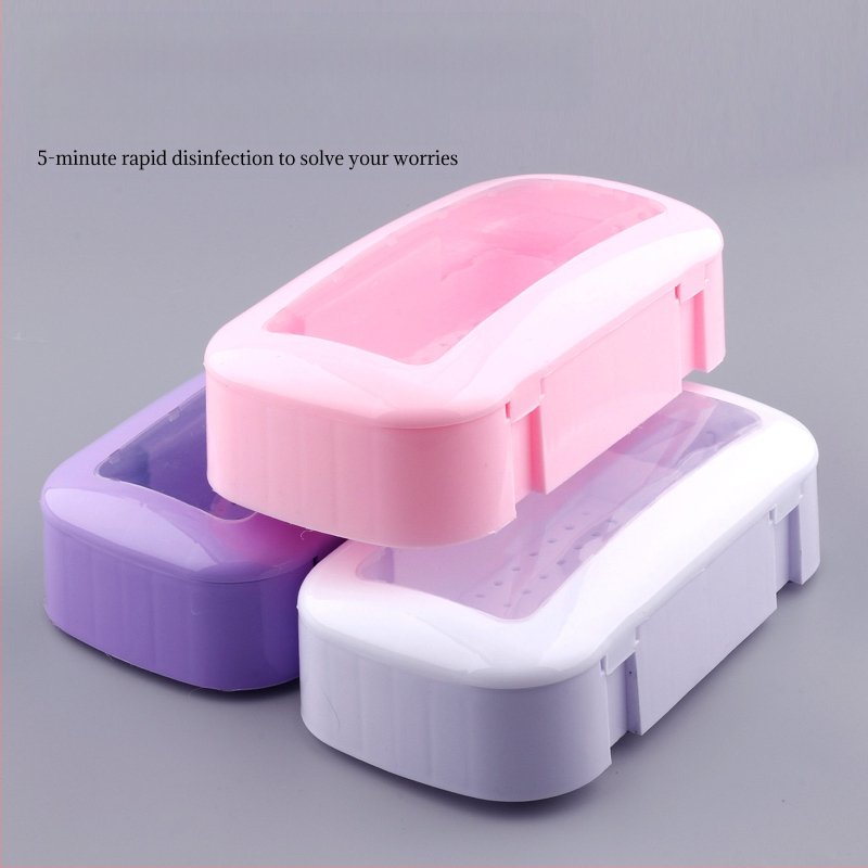 Θήκη απολύμανσης εργαλείων μανικιούρ και βλεφαρίδων – καθαρισμός με αλκοόλ και βύθιση, πλαστικό, 320 g, Zidivi OEM