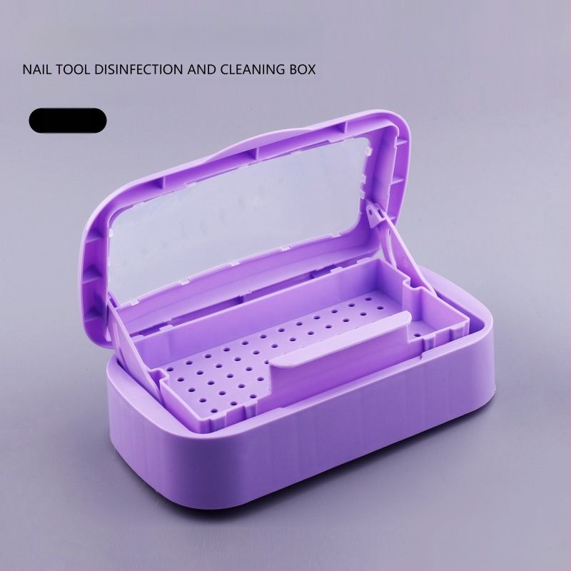 Θήκη απολύμανσης εργαλείων μανικιούρ και βλεφαρίδων – καθαρισμός με αλκοόλ και βύθιση, πλαστικό, 320 g, Zidivi OEM