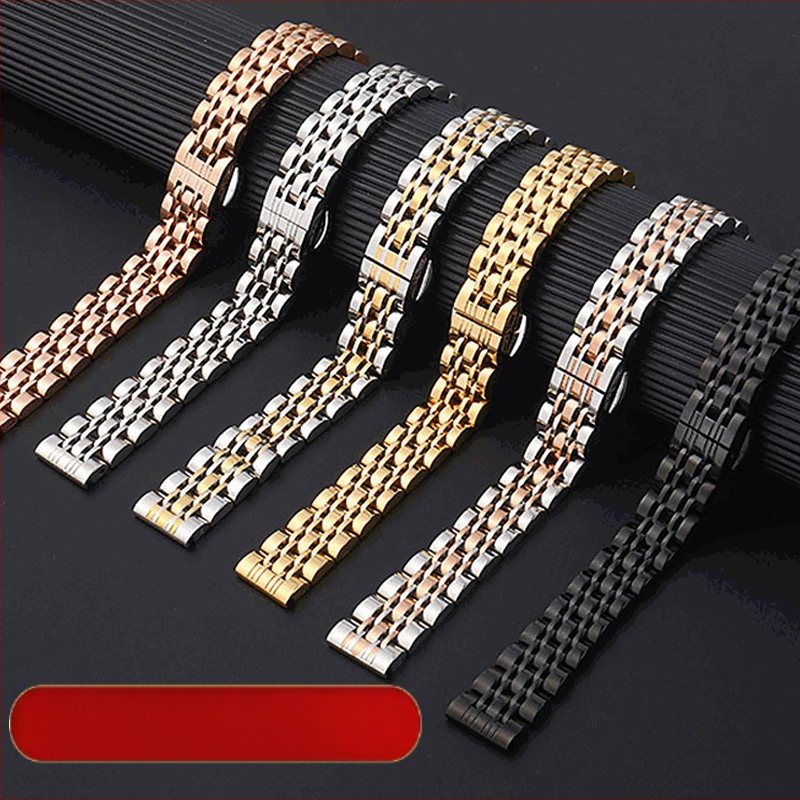 Ατσάλινη ζώνη smartwatch για Armani iwatch87SE – σχέδιο επτά χάντρες, μεταλλική κατασκευή, βάρος 65 g