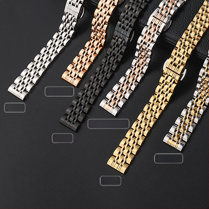 Ατσάλινη ζώνη smartwatch για Armani iwatch87SE – σχέδιο επτά χάντρες, μεταλλική κατασκευή, βάρος 65 g