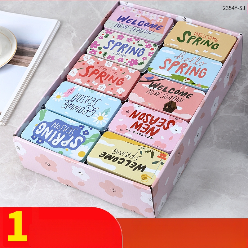 Elegant Charm Kapibara Animacinė Metalinė Saugojimo Dėžė — Tinplate, Kodas 2354X, Gyvūnų Tema