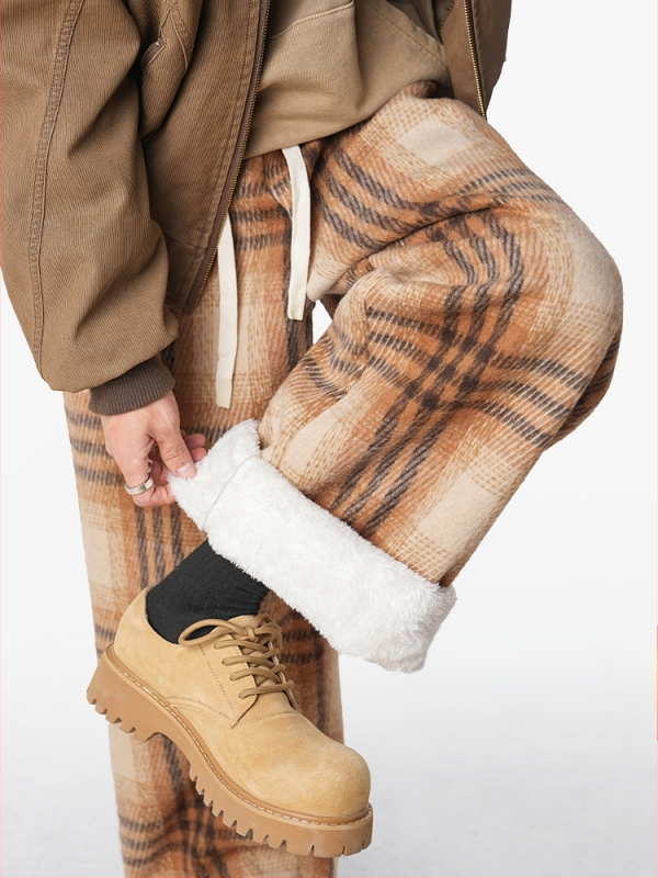 Sievietēm plašas bikses ar rakstu, trīs ceturtdaļas garums, dabīgā josta, austs audums