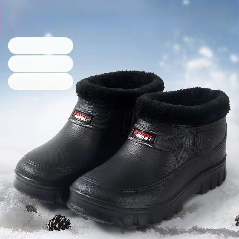 Papuci de casă, cu căptușeală din fleece, EVA – partea superioară și talpa, iarnă, unisex