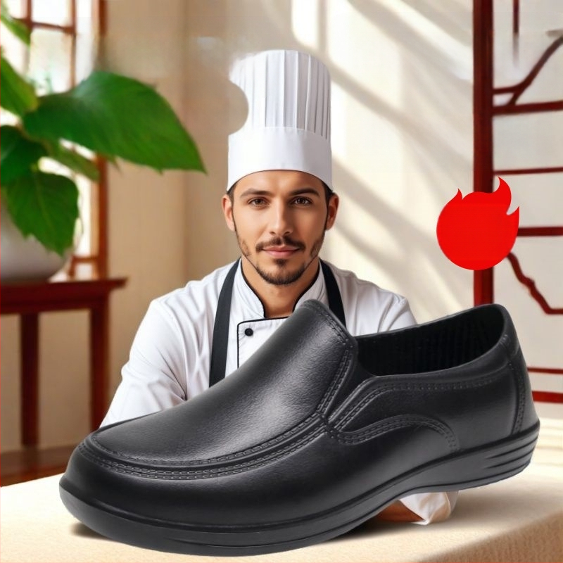 Παπούτσια σεφ, EVA επάνω μέρος, EVA σόλα αφρού, Slip-On, unisex, αντιολισθητικά