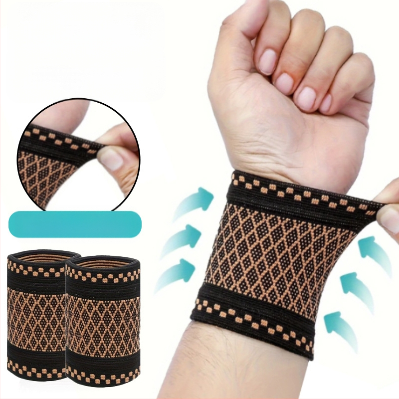 Riešo juosta su vario jonais - prakaitą sugeriantis, kvėpuojanti, aukštas elastingumas, tinkama badmintonui