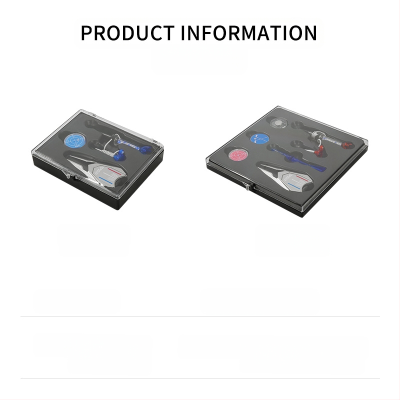 PGM golfa aksesuāru komplekts: cepures klips, magnētisks bumbas marķieris, tee un divot atjaunošanas līdzeklis – dāvanu kastīte