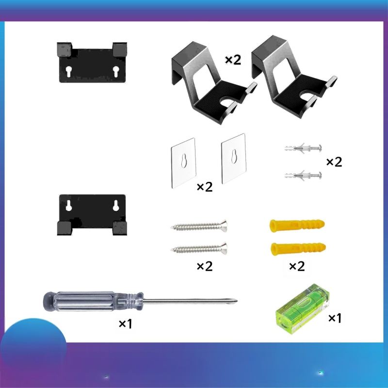 Cat Paw Xbox Series S metāla sienas/galda stiprinājums ar 2 kontrolieru turētājiem