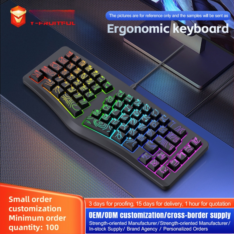 Πληκτρολόγιο παιχνιδιών - ≤87 πλήκτρα, μηχανικοί διακόπτες, RGB φωτισμός, τριών τρόπων σύνδεσης (BT/USB-C/2.4G), αδιάβροχο