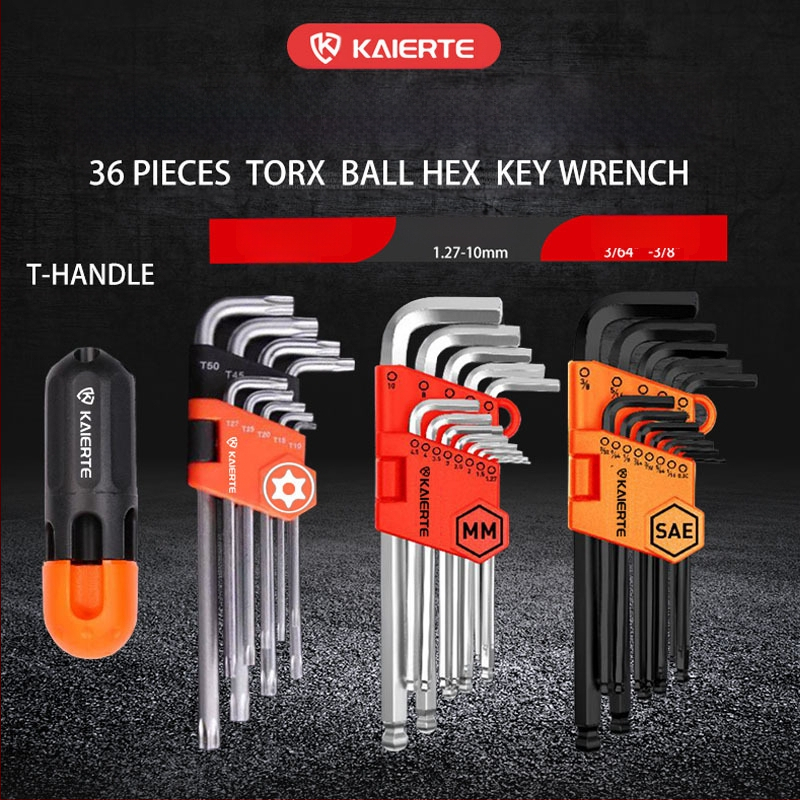 Celtic 27 τεμάχια σετ εξάγωνων υποδοχών, χρωμιοβάνιο ατσάλι, κεφαλή σε σχήμα L