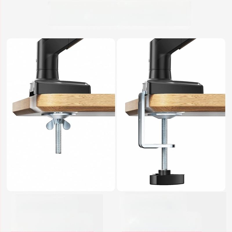 Expassion Αλουμινένιος βραχίονας οθόνης γραφείου, μοντέλο PSMA03, τύπος τραπεζιού, στήριξη