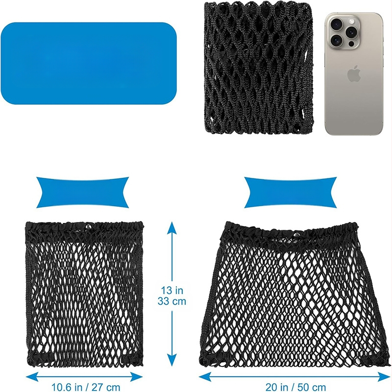 Joybi poliestera pakaramā soma bērnu ratiņiem — liela ietilpība, saliekama, pārnēsājams režģveida uzglabāšanas organizētājs (D101111)