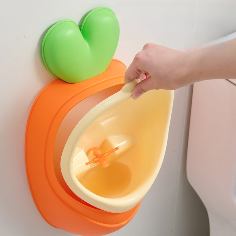 Bērnu pisoārs zēniem, sienas montēts, no videi draudzīga PP materiāla, piemērots vecumam 0–8 gadi