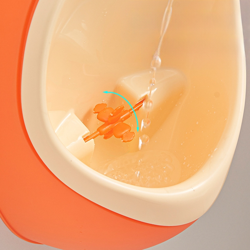 Bērnu pisoārs zēniem, sienas montēts, no videi draudzīga PP materiāla, piemērots vecumam 0–8 gadi