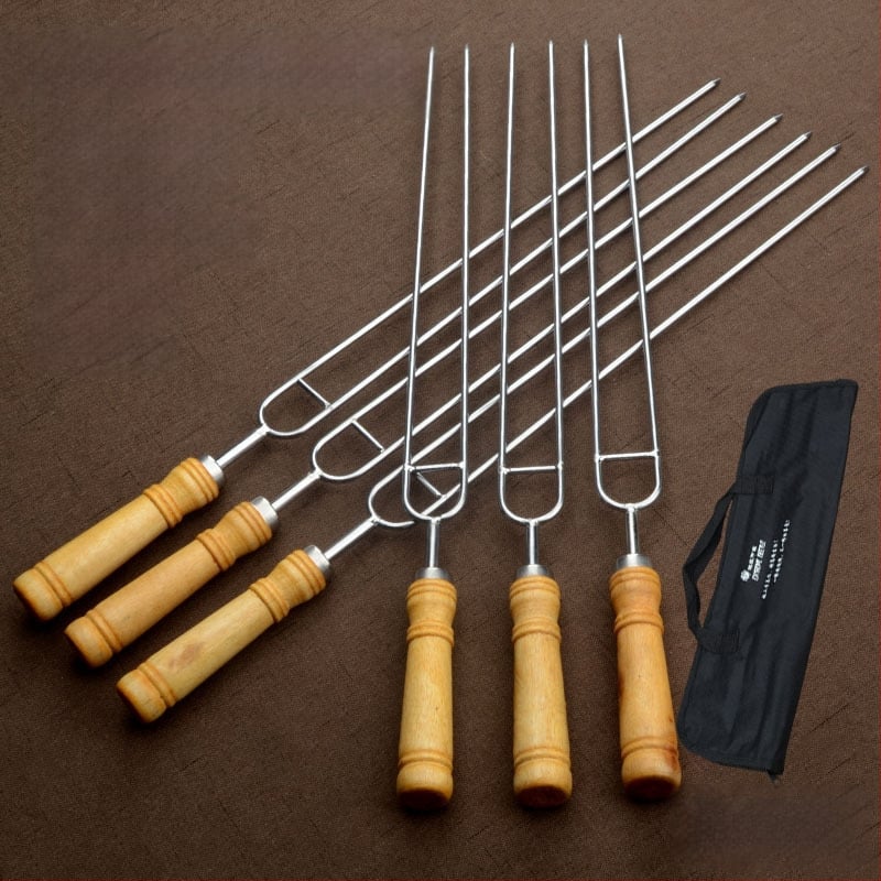 Ανοξείδωτα καλαμάκια για μπάρμπεκιου, κωδικός 0881, μοντέρνου μινιμαλιστικού στυλ