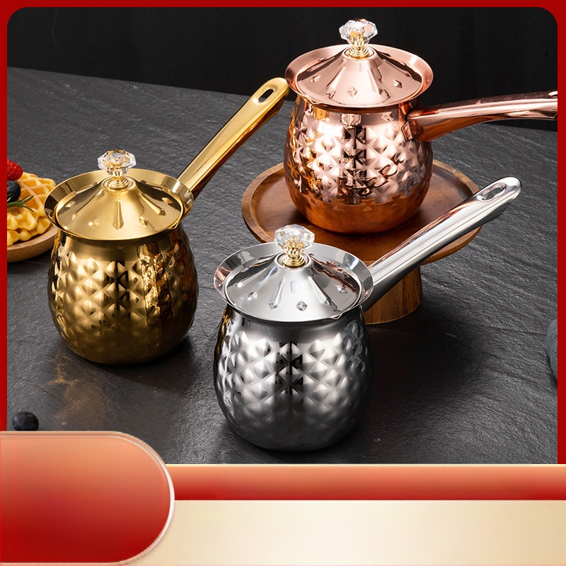 Κύπελλο latte art από ανοξείδωτο ατσάλι με μακριά λαβή και μυτερό στόμιο, πολυτελής στυλ, 220 g, δυνατότητα προσαρμογής