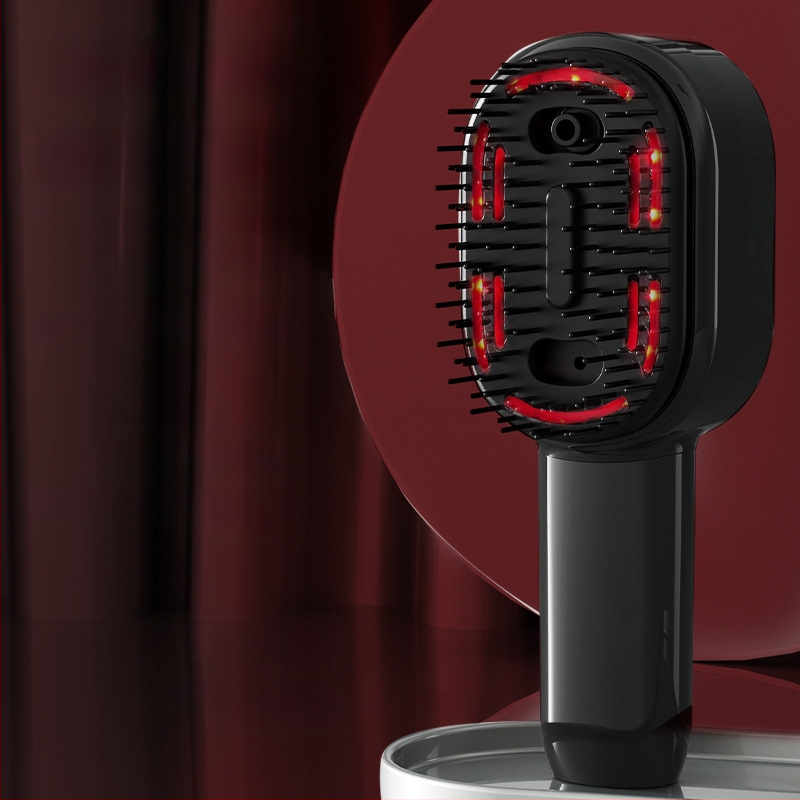 Električni masažni češalj s eteričnim uljem za zdrav skalp i njegu kose — Model 001; Funkcija: Masaža; Namijenjeno odraslima; Broj artikla: 002; Izdanje: 2025