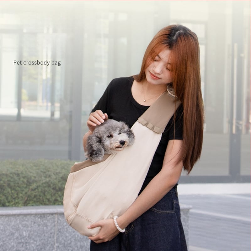 DODOPET Īstas ādas mugursoma mājdzīvniekiem – piemērota izbraucieniem, suņiem līdz 6 kg un kaķiem līdz 7 kg