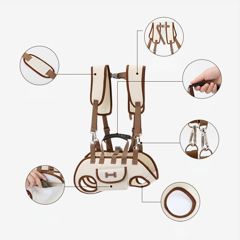 Ceļošanai mājdzīvniekiem paredzēta soma ar krūšu crossbody dizainu — Oxford audums, vienkrāsains raksts, izcelsme Zhejiang, cietība vidēja līdz maigai